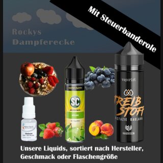 Fertige Liquids mit Steuer