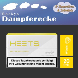 IQOS Heets Yellow Selection - Rockys Dampferecke, 6,50 €