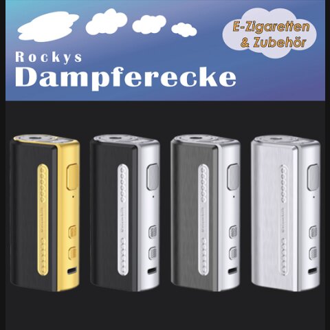 Kriemhild E-Zigarette 80 Watt Set schwarz jetzt online kaufen