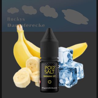 Pod Salt Banana Ice Nikotinsalz Liquid 10 ml11 mg/ml