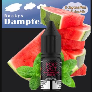Pod Salt Watermelon Breeze Nikotinsalz Liquid 10 ml mit...
