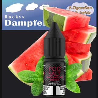 Pod Salt Watermelon Breeze Nikotinsalz Liquid 10 ml mit Steuer