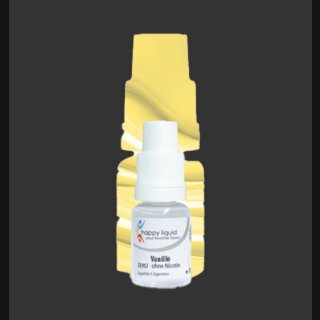Vanille Liquid 10 ml (PG) mit Steuer 0 mg/ml (nikotinfrei)