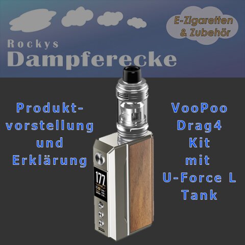 VooPoo Drag X Kit - Dampfer Shop  E-Zigaretten, Liquids und Aromen o