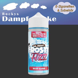 Frosty Fizz - Blue Slush 100 ml nikotinfreies Liquid in einer 120 ml Flasche