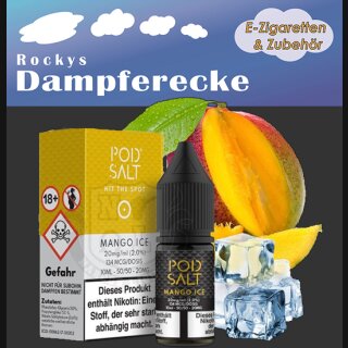 Pod Salt Mango Ice Nikotinsalz Liquid 10 ml