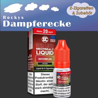 SC Red Line - Erdbeer-Sahne 10 ml Nikotinsalz-Liquid 20 mg/ml