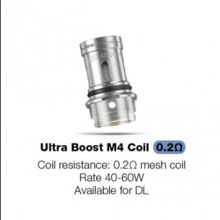 UB Coil M4 - 0,20 Ohm (40-60 Watt